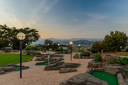 The putt 'n play course